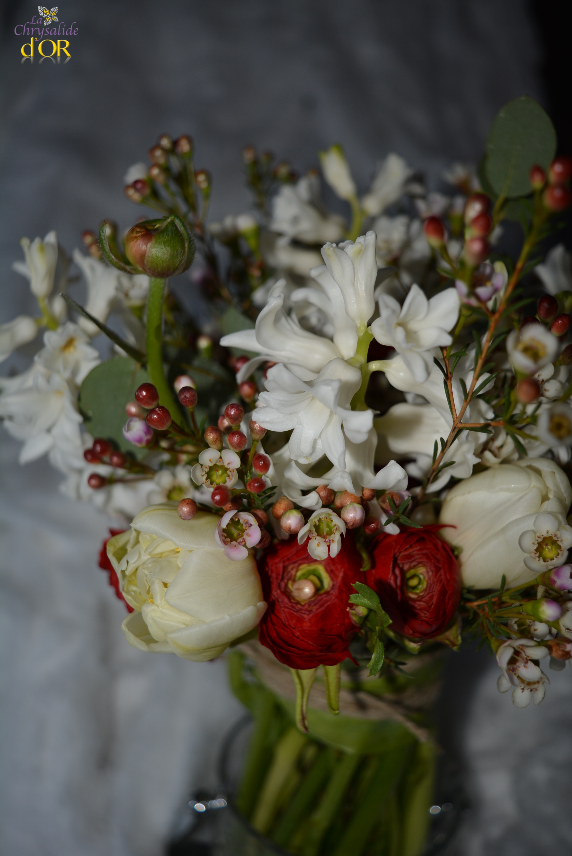 wedding planner toulouse -bouquet mariee hiver