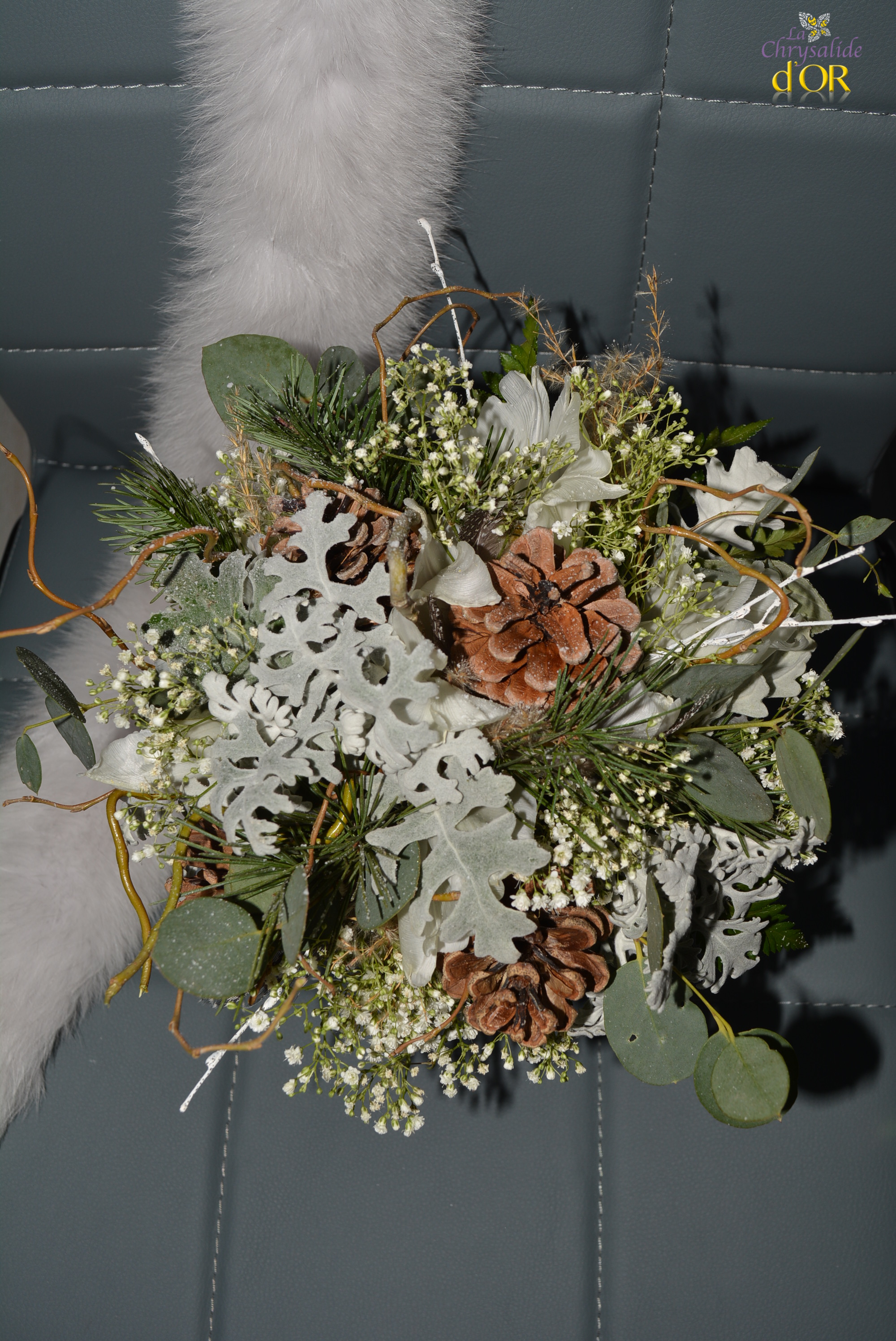 wedding planner toulouse -bouquet mariee hiver